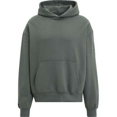 Kapuzenpullover DEF "DEF DEF Workation Hoody", Herren, Gr. XL, grün, 80% Baumwolle, 20% Polyester, unifarben, relaxed fit, ohne Ausschnitt, Pullover Kapuzenpullover