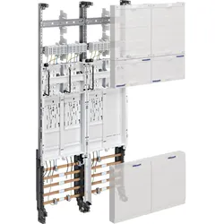Hager ZK3EZ18N Komplettfeld, universZ, 1050mm, 3 Zählerplätze, eHz, DSS, 2-feld, Ausf. VEW-Saar