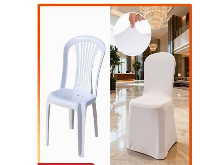 Housse de chaise extensible en spandex, housse de chaise élastique pour banquet, événement, fête, décoration, housse de chaise pour mariage
