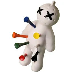 Voodoo Golf Teehalter Voodoo Puppe