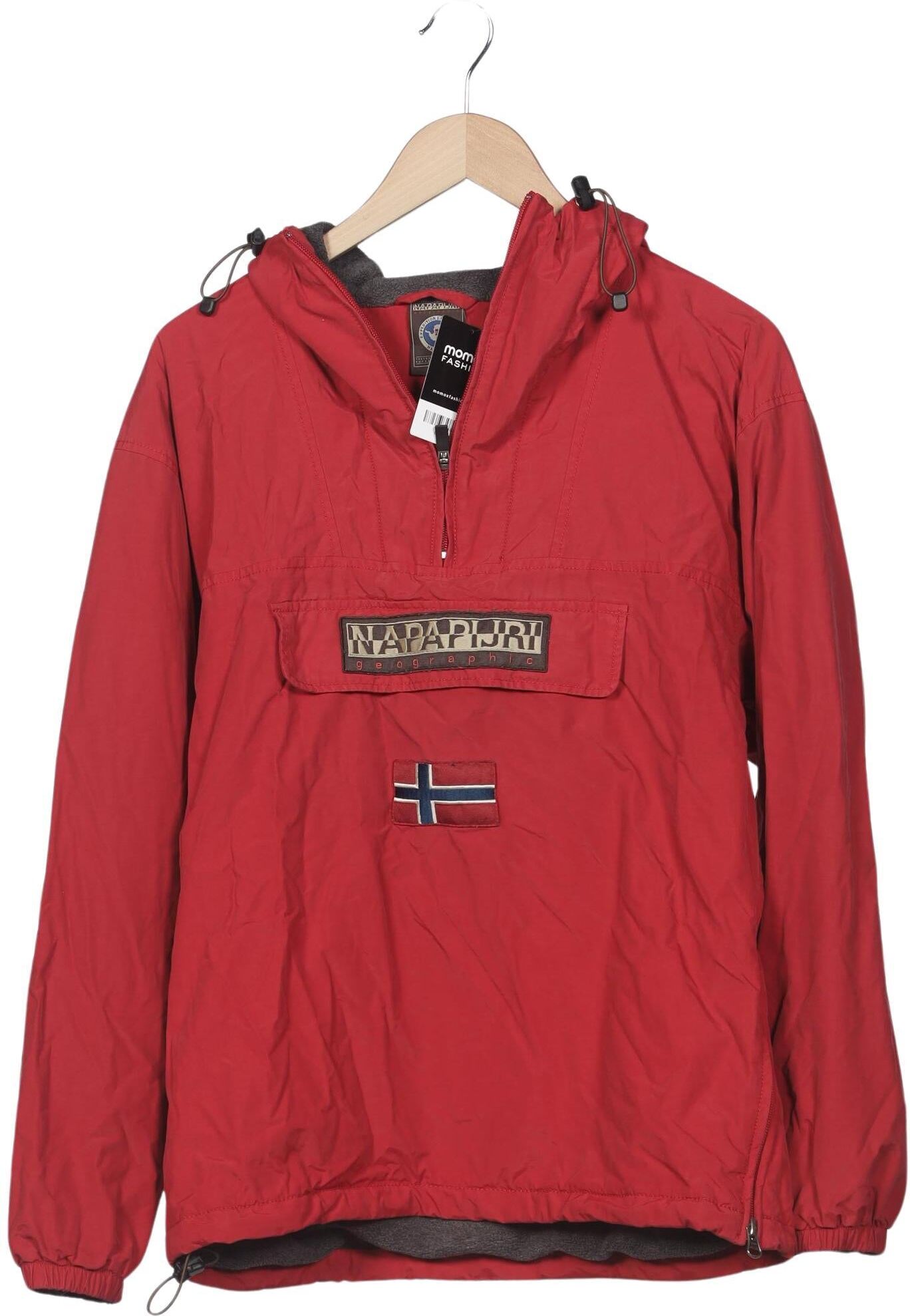 Napapijri Herren Jacke, Rot, Gr. S, Synthetik - Second Hand