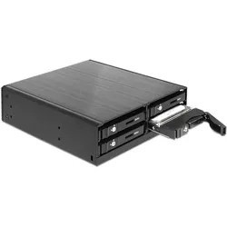 DeLOCK 47220 Hard Drive Backplane Schwarz
