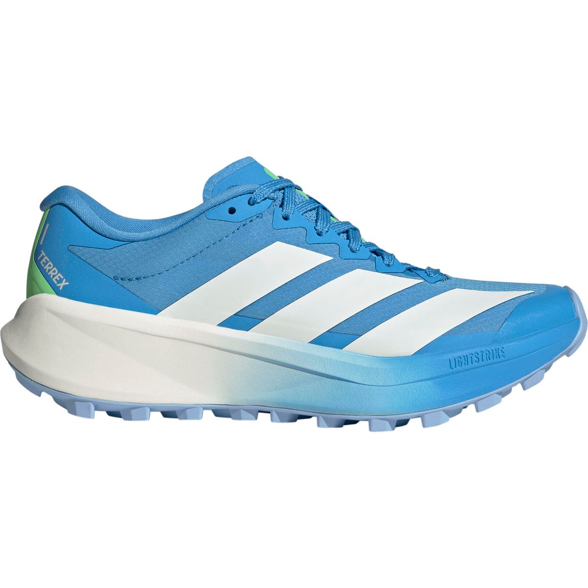 adidas Terrex Terrex Agravic 4 Trail Running Schuh blue burst/off white/lime burst (AF4C) 6.5 KJ1292-AF4C-590