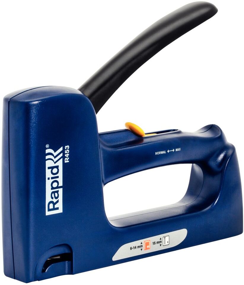 Isaberg Rapid AB Rapid Handtacker R453, für Heftklammern Typ 53 mit 6 - 14 mm Schenkellänge und Nägel Typ 8 mit 15 mm Länge