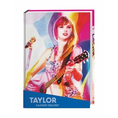 Taylor 17-Monats-Kalenderbuch A5 2027 - 17 Monate. Von August 2026 bis Dezember 2027