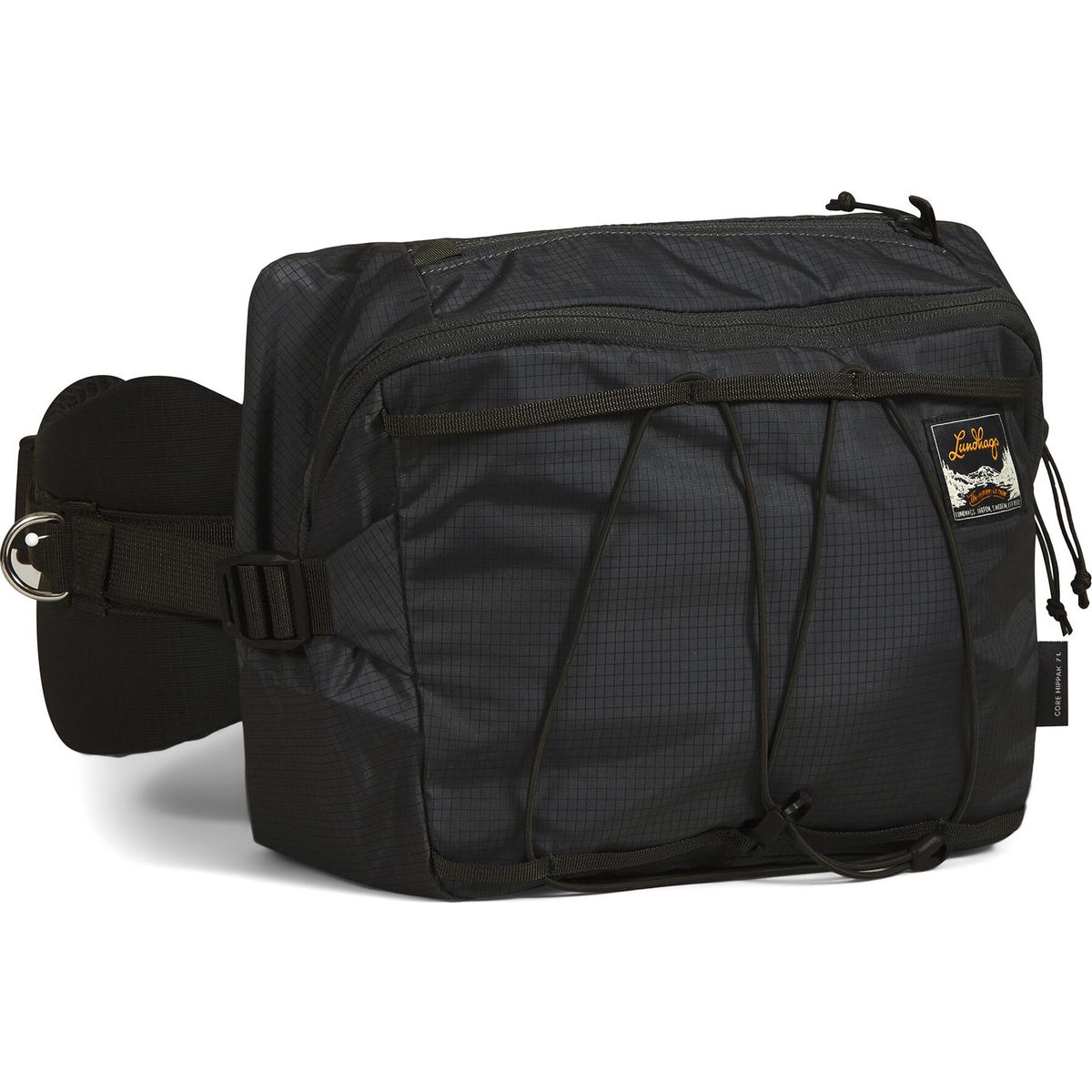 Lundhags Core Hippak 7 L black (10000) OS 49450-23-10000-OS