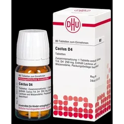 CACTUS D 4 Tabletten 80 St Tabletten