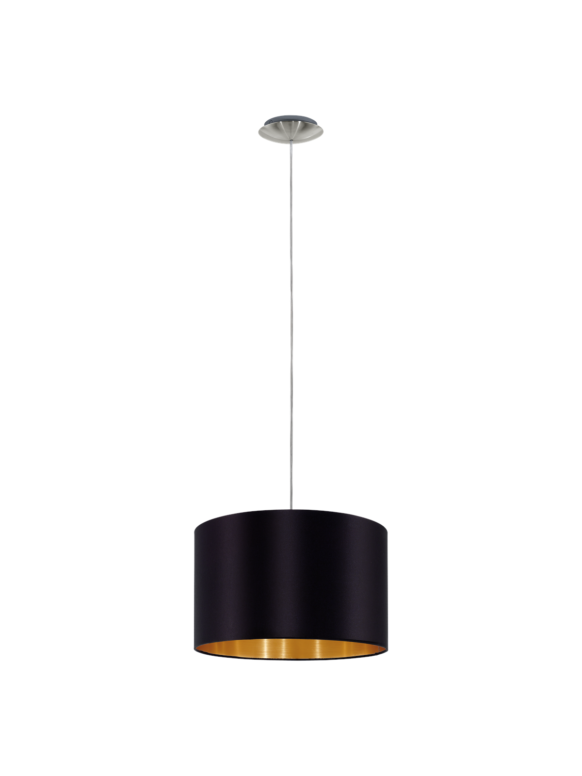 EGLO MASERLO Hängeleuchte, schwarz, gold