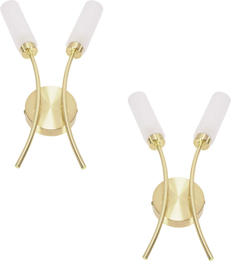 Fairmont Park Aaniyah Armed Sconce Brushed Gold