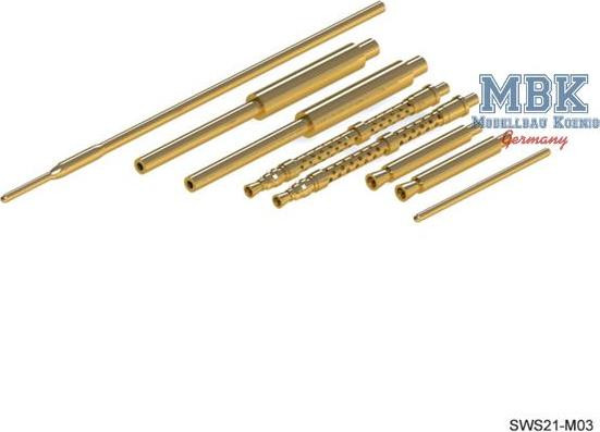 ZOUKEI-MURA ZM-SWS21-M03 Fw 190 A-3/-4 metalen machinegeweer en pitotbuis