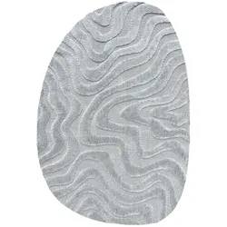 Designteppich Limba Forms 160 x 230 cm Polyester Grau