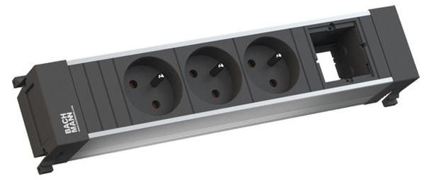 Bachmann Power Frame GST18 met logo, 3x UTE, 1x CM, 0,2m