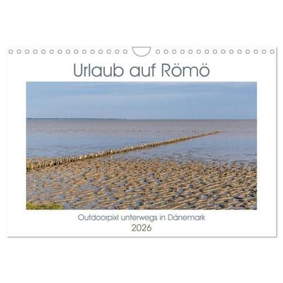 Urlaub auf Römö (Wandkalender 2026 DIN A4 quer), CALVENDO Monatskalender