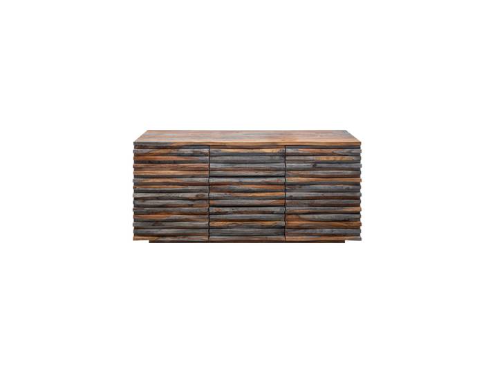 Massivholz Sideboard „Relief“ Sheesham Smoke Invicta Interiors