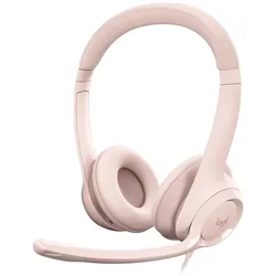 Logitech H390 Kopfhörer Kabelgebunden Kopfband Büro/Callcenter USB Typ-A Rose