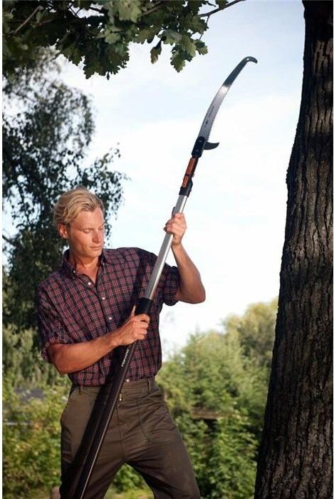 Fiskars QuikFit Telescoopsteel, klein, 140 - 240 cm