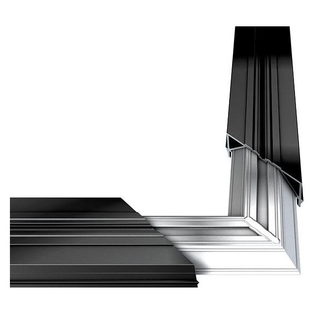 Karle und Rubner Eckverbinder für Unterkonstruktions-Schiene TWIXT-Isostep-CLIP (Eckverbinder, 2 Stk.) (6966)
