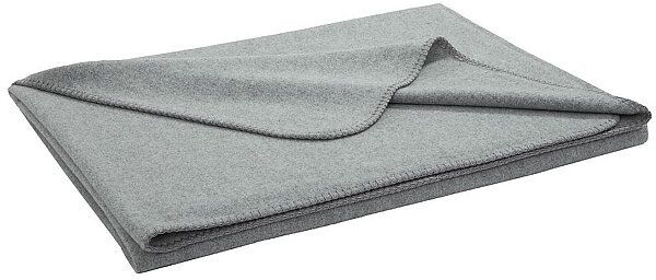 STEINER 1888 Wolldecke Sophia 145x190cm grau EG