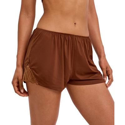 Shorts FALKE "Delicate Touch", Damen, Gr. XS, N-Gr, deer (5536), Hosen Shorts