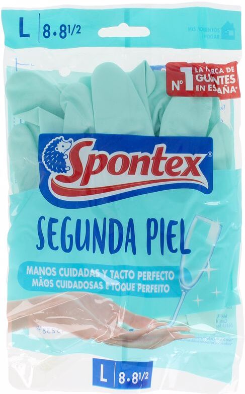 Spontex Second Skin Guanti taglia L