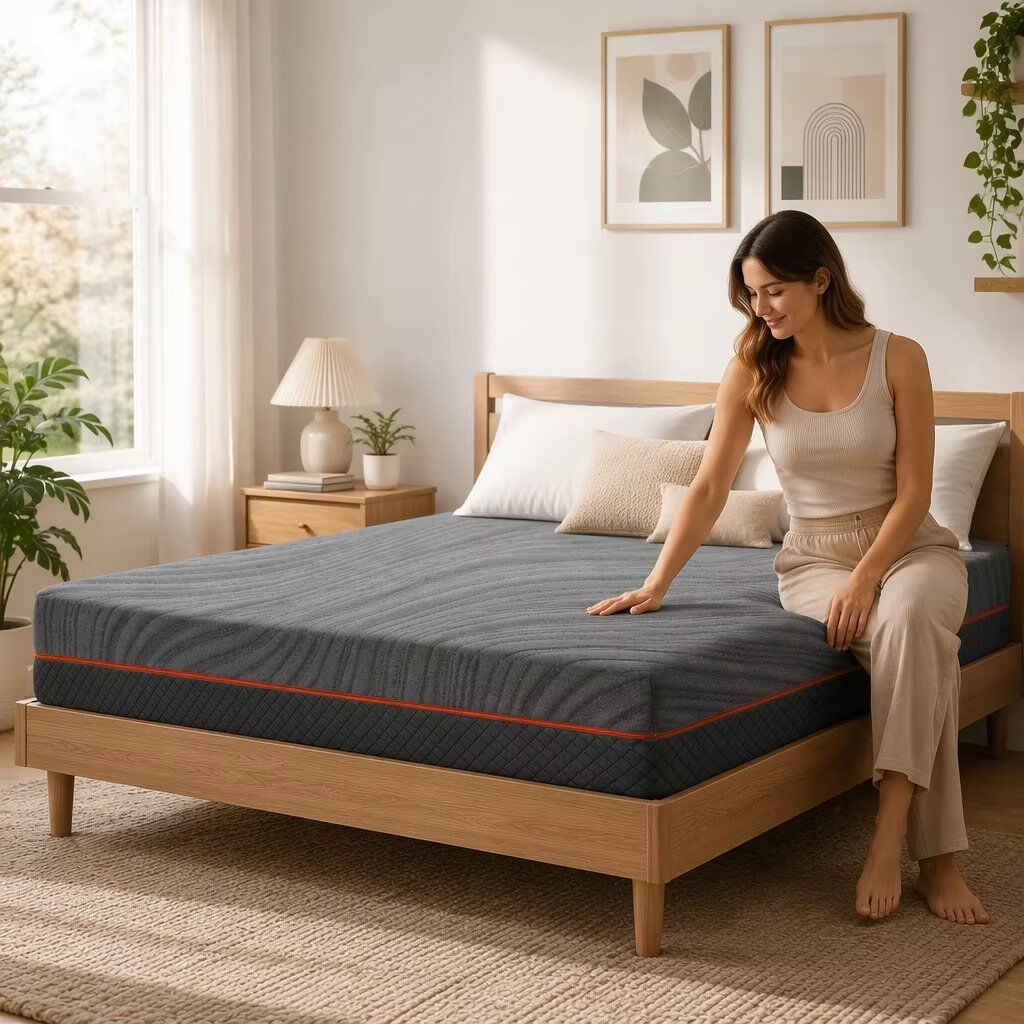 White Noise Paulo Cool Gel Memory Foam Mattress Single (90 x 190 cm)