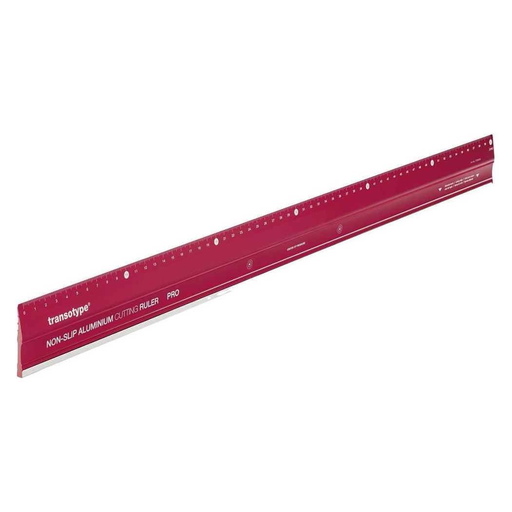 Transotype Aluminium-Schneidelineal rutschfest 30 cm (17503006)