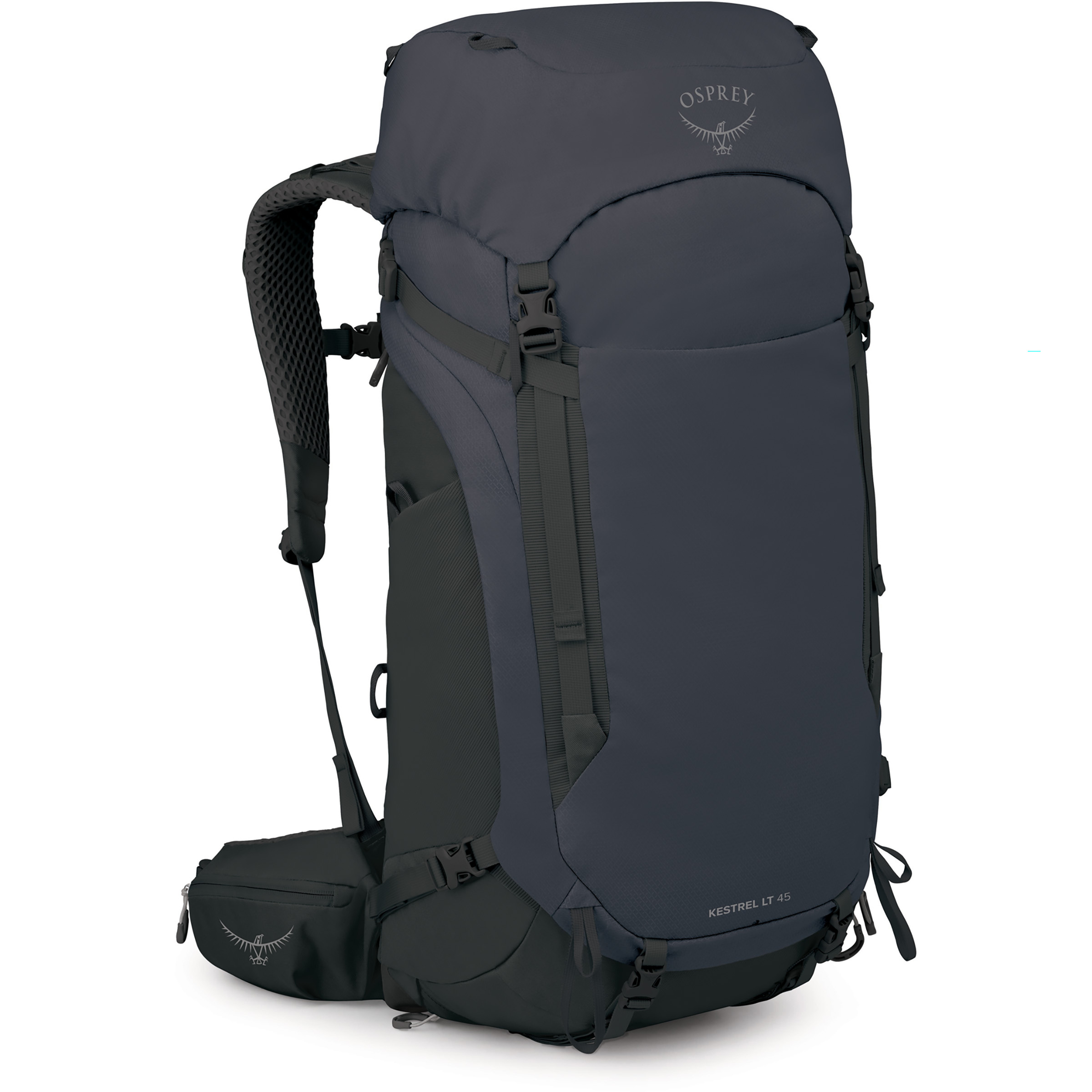 Osprey Kestrel LT 45 Wanderrucksack schwarz Größe 45L Trekking
