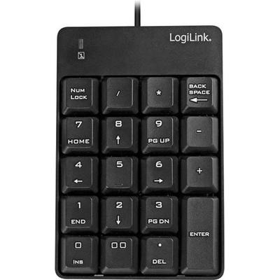 LogiLink ID0184 USB Nummernblock Schwarz