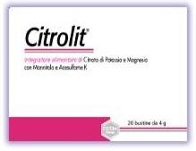 Cetra Italia Srl Citrolit Integ Diet 20bs