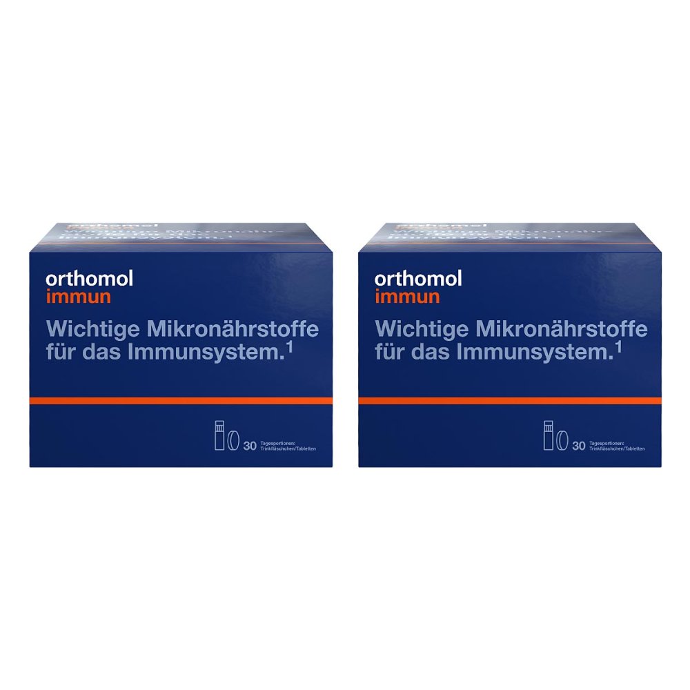 Orthomol pharmazeutische Orthomol Immun Trinkfläschchen/Tabletten 08107677