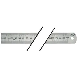 Helios Preisser, Lineal, Stahlmassstab Länge 1500 mm rostfreier Stahl biegsam Teilung A = mm/mm (150 cm, Stahl)