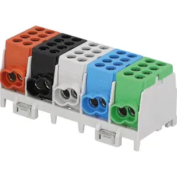 Hauptleitungs-Abzweigklemme Farbe: 5x grau 10x Eing. 25mm2/10x Ausg. 25mm2 Pollmann