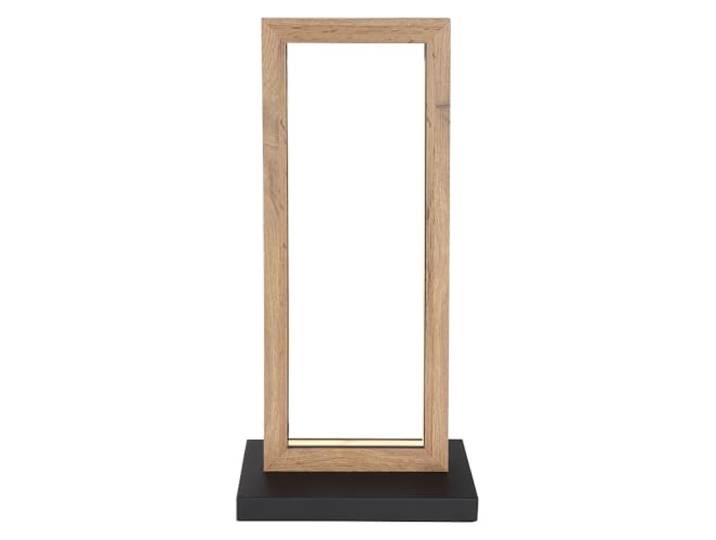 GLOBO LED-Tischlampe - Braun - Schwarz - MDF - Metall - H 52 cm