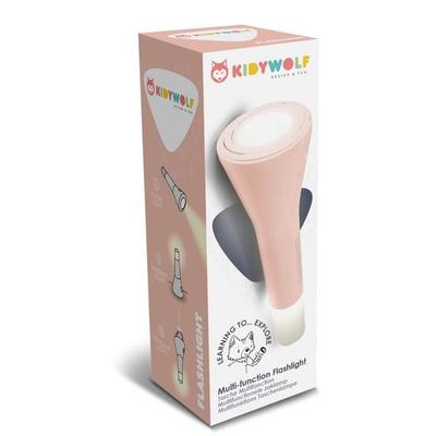 KIDYWOLF - Taschenlampe 3in1 rosa