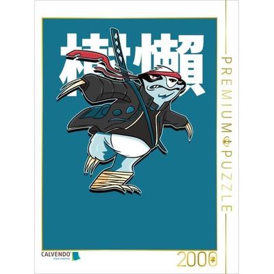 CALVENDO Puzzle Faultier Samurai | 2000 Teile Lege-Größe 90x67cm Foto-Puzzle für glückliche Stunden, Sonstige von , Calvendo Puzzle