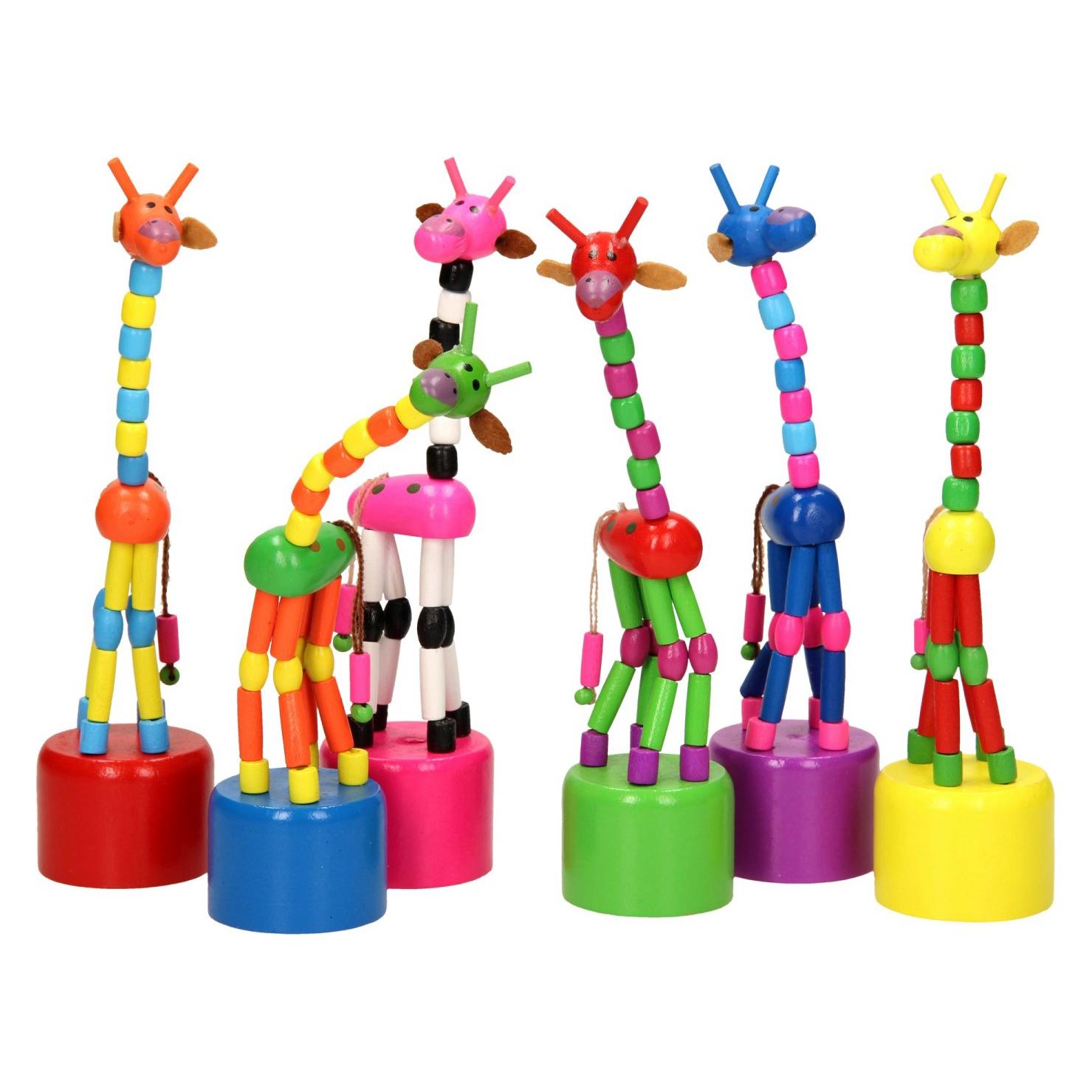 Playwood Hölzerne Drukpop Giraffe Gefärbt (19795735)