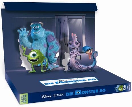 Peter Docter - Die Monster AG (3D-Pop-Up-Box) [2 DVDs] - Preis vom 11.10.2026 03:10:56 h