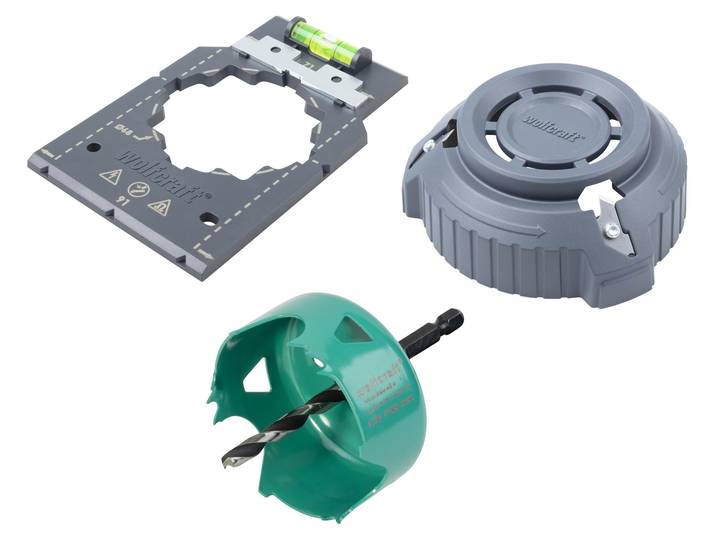 Kit Dinstallation Boite Electrique 5897000 - Wolfcraft