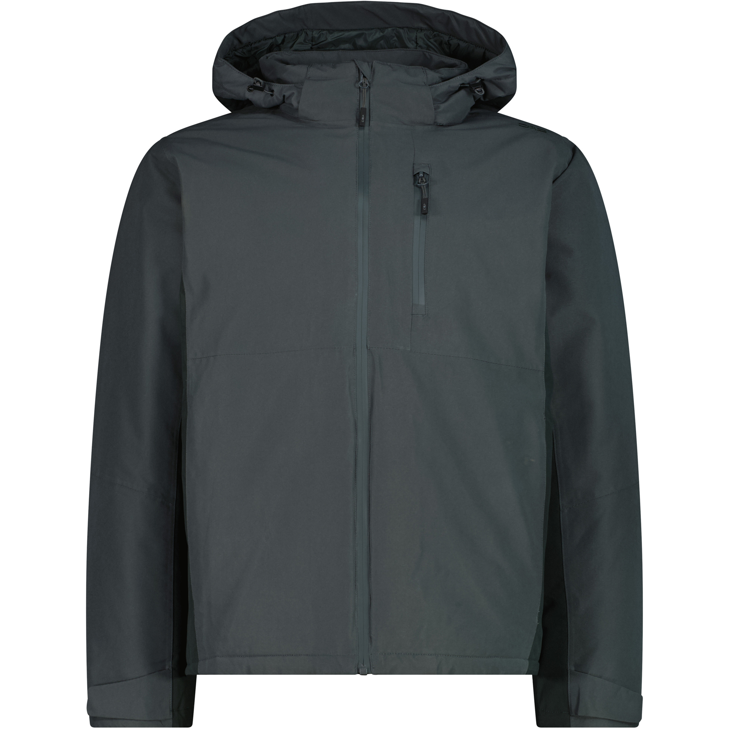 CMP Zip Herren Regenjacke gruen Größe S Trekking Wasserdicht