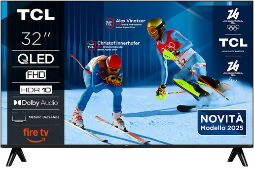 TCL SF560 Serie Smart TV QLED FHD 32'' 32SF560, Dolby Audio, HDR10, Fire TV
