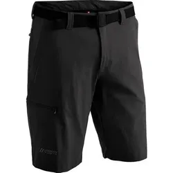 MAIER SPORTS Herren Bermuda Huang He-Bermuda el., Größe 50 in Schwarz Schwarz