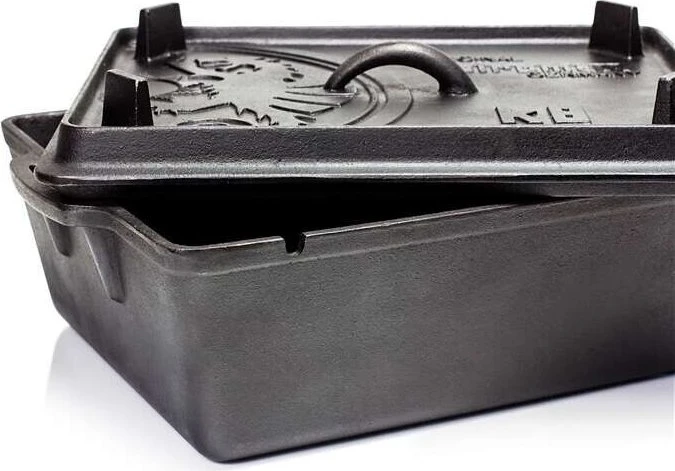 Petromax K8 4,95 l Backblech aus Gusseisen mit Deckel