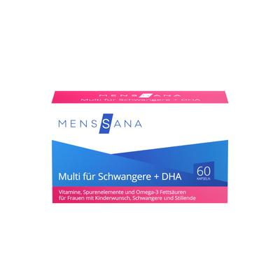 Multi FÜR Schwangere+DHA MensSana Kapseln 60 St