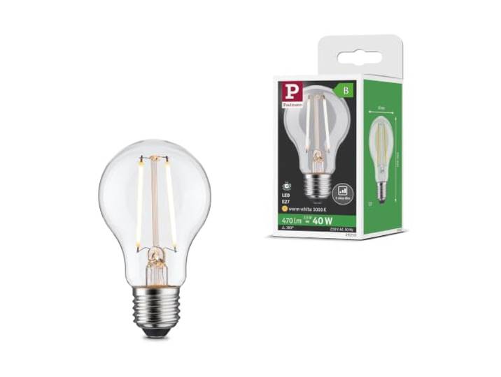 Paulmann LED Efficient-Line AGL E27 470lm 2,5W 3000K dimmbar Klar