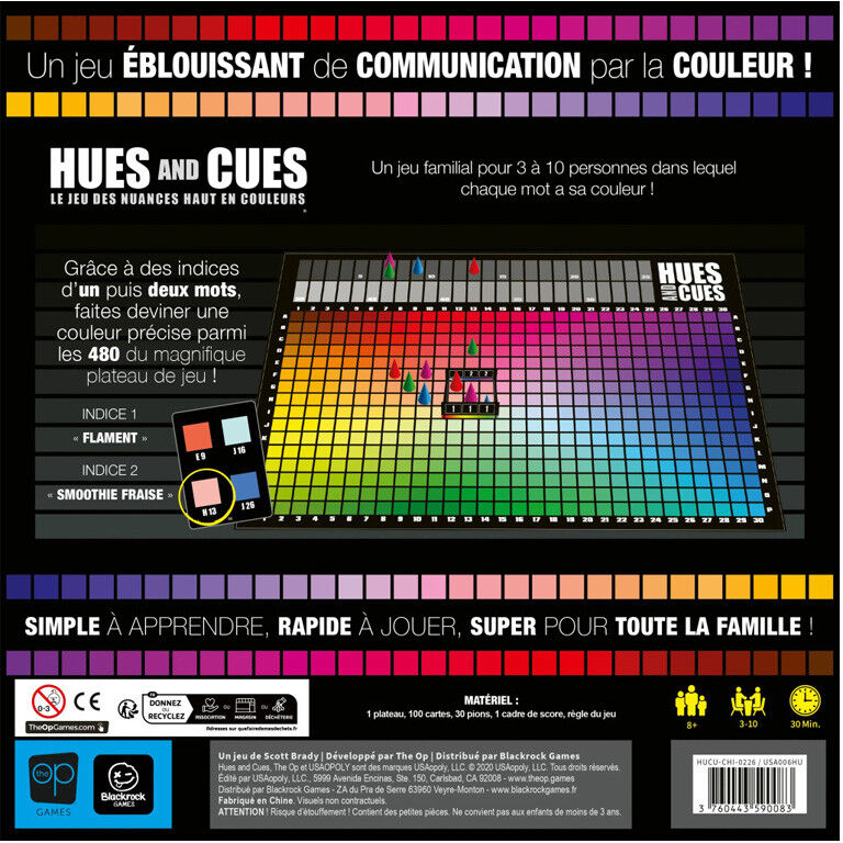 USAopoly Hues and Cues