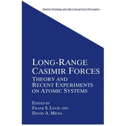 Long-Range Casimir Forces, Fachbücher von David A. Micha, Frank S. Levin