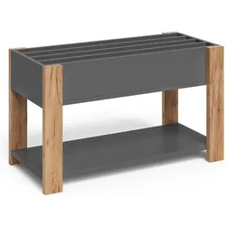 VitaliSpa, Kinderregal, Kinderregal Malia, Grau/Artisan/Artisan, 80 x 46 cm (37 x 80 x 46 cm)