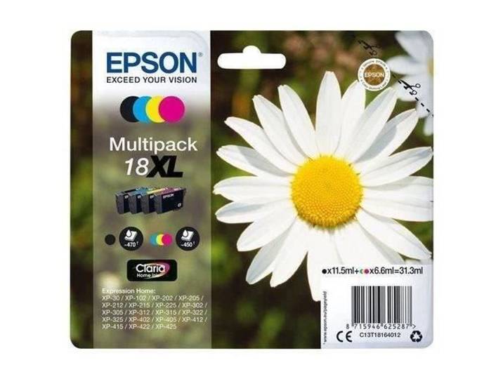 Epson Multipack T1806 - Paquerette - Noir\, Cyan\, Magenta\, Jaune