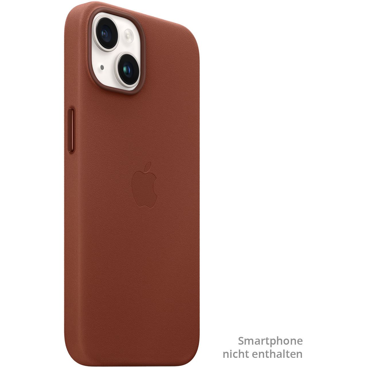 Apple iPhone 14 Leather Case with MagSafe - Umber