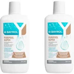 SPARSET 2xBayrol Puripool Super 1Liter Wintermittel Pool Überwinterung